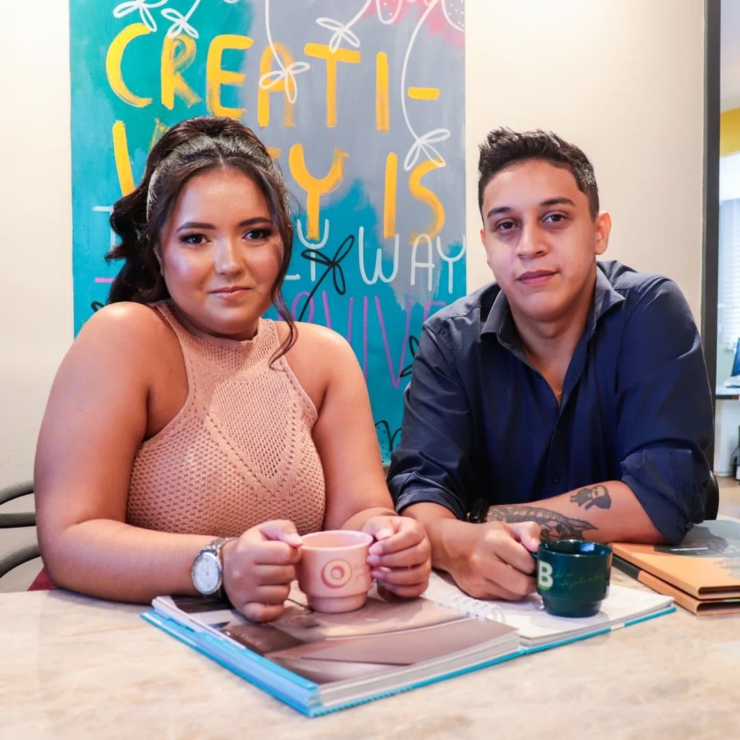 Equipe GL Arquitetura — Larissa Amazonas e Gabriel Barbosa